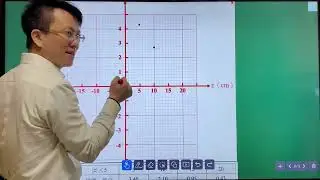 115學測自然科物理部分第53題(c)-在答題卷對應之方格紙的坐標系中，描繪表 10 中所有數據點(共有 8 個點)。