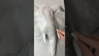 Relieve con compuesto de yeso! #3dart #plasterart #basrelief #travel