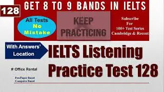 Аренда офиса | ТЕСТ 128 | ТЕСТ IELTS ПО АУДИРОВАНИЮ | История музыки в Великобритании