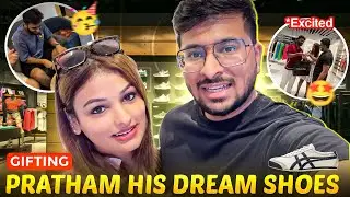 GIFTING Pratham his Dream ONITSUKA TIGER Shoes 👟 | Celebrating his BIRTHDAY WEEKEND 😍🎈