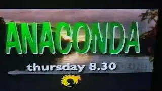 Anaconda 1997 Movie Trailer 2000 TV Ad Old Australian Commercial Jennifer Lopez Jon Voight Ice Cube