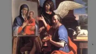 Guercino, Saint Luke Displaying a Painting of the Virgin