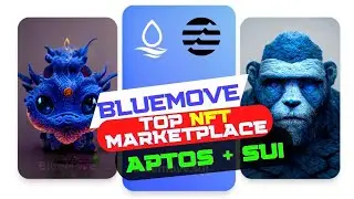 BLUEMOVE - APTOS SUI NFT маркетплейс | BlueMove CREW 3 - КАК ПОЛУЧИТЬ OG РОЛЬ | ЖДЕМ MOVE AIRDROP ?