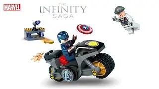 LEGO Marvel  76189  Captain America and Hydra Face Off 💥 SPEED BUILD