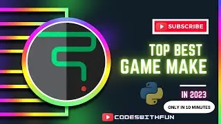 top best game in 2023 | how to design snake game in 10 min ⏳ || CodesWithFun.
