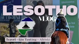 LESOTHO VLOG:🇱🇸 Travel | Gin tasting | Afriski  Horse riding | SOUTH AFRICAN YOUTUBER 🇿🇦