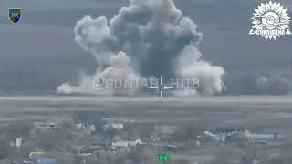 Nesterianka - 30.10.2025. The MiG-29MU1 Pilot Dropped Two AASM HAMMER Bombs On RuAF Position.