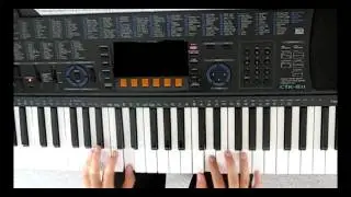 Final Fantasy VIII - Balamb Garden Piano tutorial (learn view)