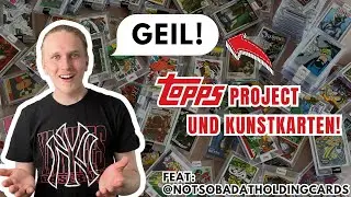 Kunst/Sportkarten sind der HAMMER! Topps Project 70, Ermsy, Fucci und co. mit Notsobadatholdingcards