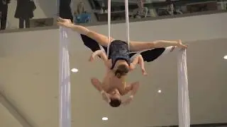AirGym Show - Aerial Silk duo