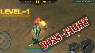 gunship strike 3d | Boss-Fight | Chapter-1 | Level 1 #gameplay #gunship @thedeadpoolgamer