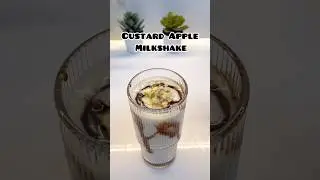 Custard Apple Milkshake | Seethapazham milkshake #sitaphal #smoothie #milkshake #shorts #shortsfeed