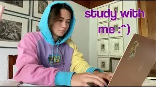 80 Minute REAL TIME Study with Me Session! No music