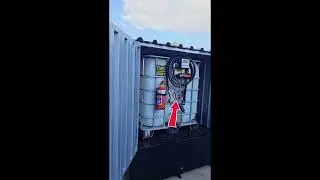 1000Lt Spill Cage with Lockable - Cabinets