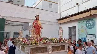 Salida Procesional del Sagrado Corazón del Mundo Nuevo Jerez 2023