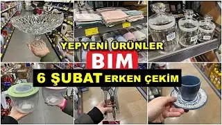 BİME GELDİ HEMEN ALDIK💃BİM 6 ŞUBAT 2026 CUMA💃/GERÇEK İLK VE TEK ERKEN ÇEKİM❗️/YEPYENİ ÜRÜNLER/
