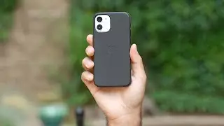 iPhone 12 Leather Case - Drop Test!