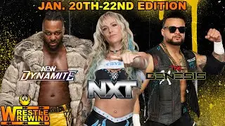WWE NXT, AEW Dynamite, TNA Impact Review (1/23/2026) | Wrestle Wrewind