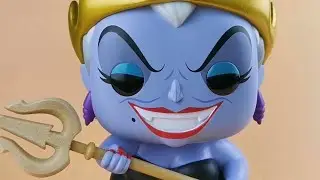 Review !!  Funko POP Ursula 10&rdquo; Glow inThe Dark :  The Little Mermaid
