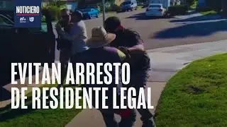 Agentes de ICE intentaron detener a un residente legal en redada migratoria en California