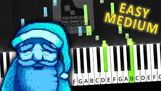 Grandpa's Theme - Stardew Valley | EASY-MEDIUM Piano Tutorial
