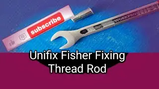 How to unifix thread rod fix in wall