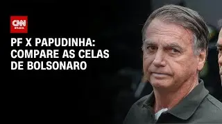 Veja a diferença entre as celas de Bolsonaro na PF e na Papudinha | LIVE CNN