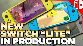 НОВЫЕ МОДЕЛИ Nintendo Switch В ПРОИЗВОДСТВЕ! Nintendo Switch Lite!