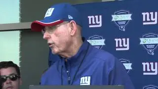 Coughlin talks about former Giant defensive end star Andy Robustelli