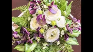 Fairy patch floral arrangement tutorial part 1