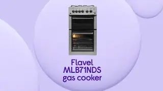 Flavel MLB71NDS 50 cm Gas Cooker - Silver - Product Overview