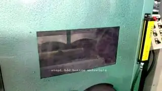 Brake lining preforming press machine
