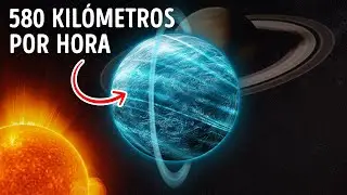 Por qué Urano rota de lado en lugar de girar como los planetas normales