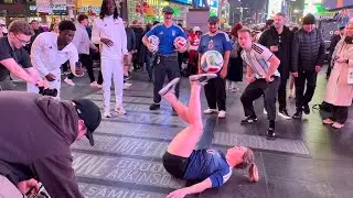 Times Square Friday Night Walking Tour | NYC Nightlife in 4K
