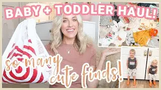 TARGET Baby + Toddler Clothing Haul! cute summer clothes for boys! | Olivia Zapo