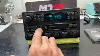 Radio Ford original - modelo F77F-19B165-CA - teste - MD27 - www.md27.com.br