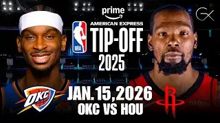 THUNDER VS ROCKETS | LIVE NBA Game Play-By-Play Reaction & Scoreboard