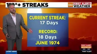 First Alert Weather Day keeps the triple digits coming in Phoenix