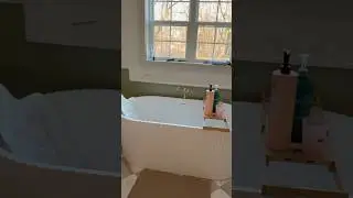 Master Bathroom- Part FOUR. Do we like the green? #renovation #housetransformation #diy