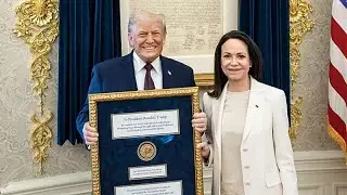 Machado wręczyła Trumpowi swojego Pokojowego Nobla na spotkaniu w Białym Domu