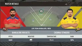 Real cricket swipe, IPL 2013 with CSK , Match no - 16