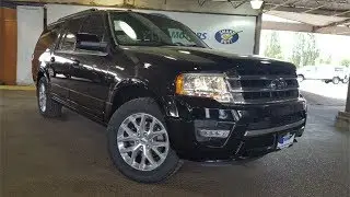 Black 2017 Ford Expedition Max Limited 4x4 Review Prince George BC - Prince George Motors