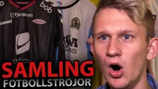 MIN STORA SAMLING AV FOTBOLLSTRÖJOR!!😍