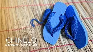 Transforme seu Chinelo em Macram&ecirc; | N&oacute; Amizade Passo a Passo (DIY)