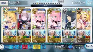 [FGO NA] Merry Christmas in the Snowy Field - 90++ 3T 6CE