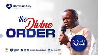 THE DIVINE ORDER - DR DAVID OGBUELI