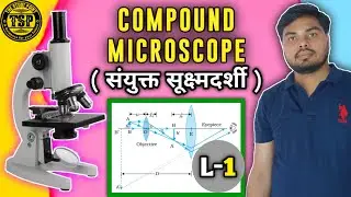 Compound Microscope (introduction and ray diagram)Class 12 physics -2 by Manas Sir