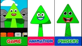 My NEW! Sprunki OC:Triangle (from Save the Shapes) | Game Animation Phase 2