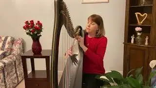 Romance Anonimo for lever harp