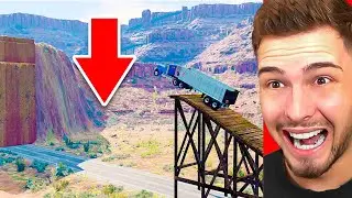 LKWs MAXIMALEN SCHADEN ZUFÜGEN in BeamNG!